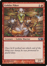 Goblin Piqueiro / Goblin Piker - Magic: The Gathering - MoxLand